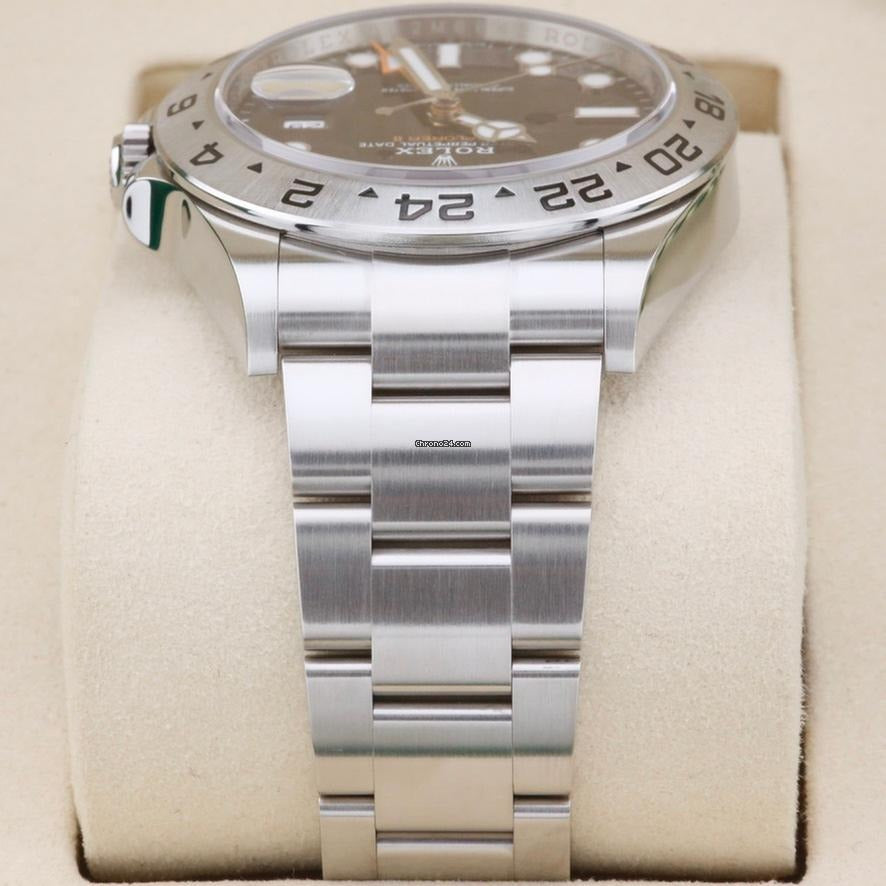 Rolex Explorer II  Esfera Negra, 2025, Full Set / Complete Set.