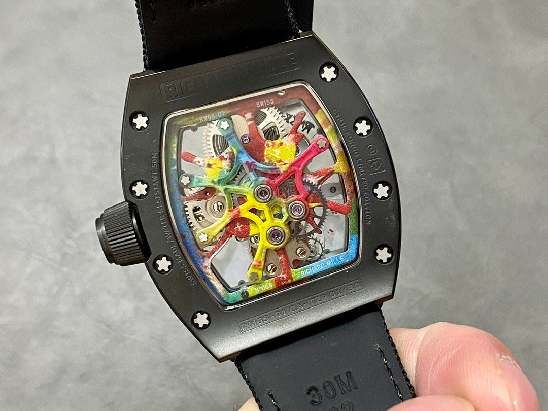 Richard Mille RM 68-01 Tourbillon Cyril Kongo — Arte, velocidad y eternidad en una sola pieza