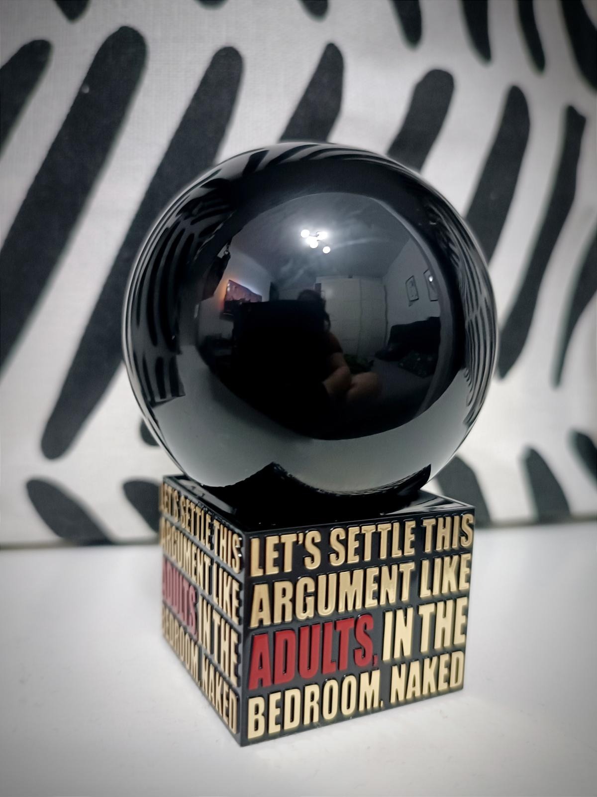 Let's Settle This Argument Like Adults, In The Bedroom Naked, 2018