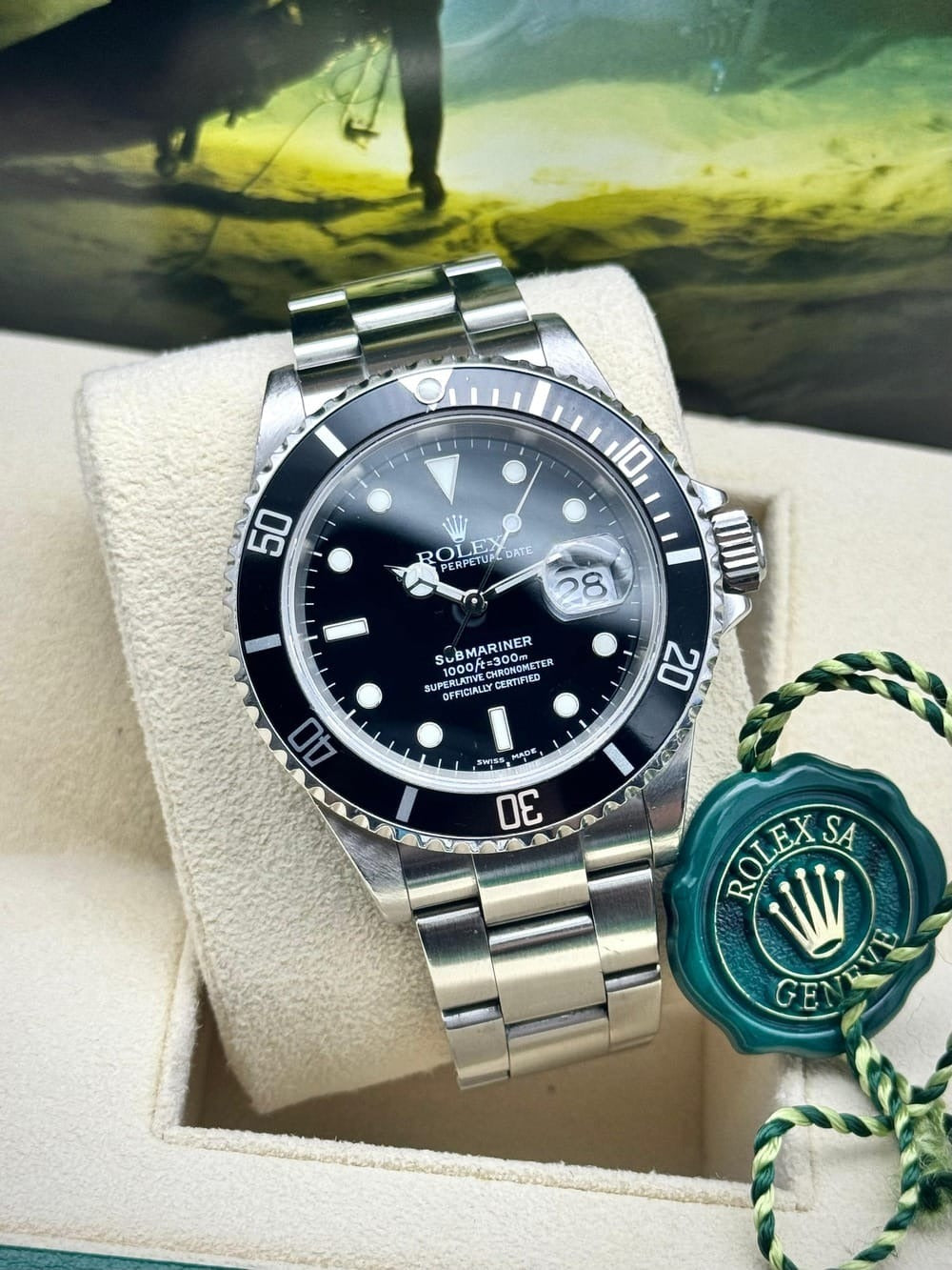 Rolex Submariner Date 16610 “Old School Ghost” – Automático, Año 2005