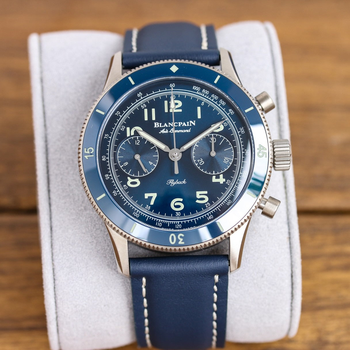 Blancpain Command Flyback Cronógrafo 36,2 mm Air AC03 12B40 63B