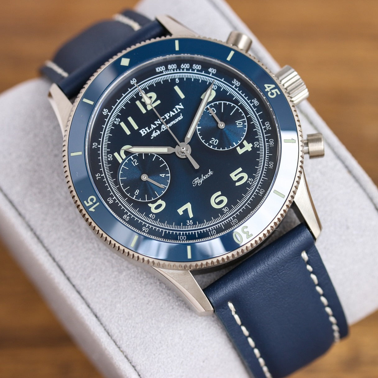 Blancpain Command Flyback Cronógrafo 36,2 mm Air AC03 12B40 63B