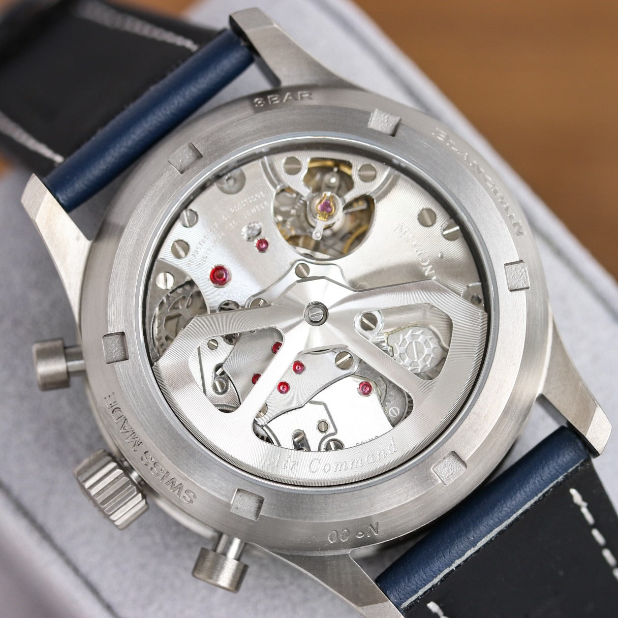 Blancpain Command Flyback Cronógrafo 36,2 mm Air AC03 12B40 63B