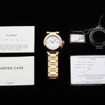 Pasha de Cartier 41 mm  oro amarillo de 18 quilates