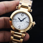 Pasha de Cartier 41 mm  oro amarillo de 18 quilates
