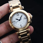 Pasha de Cartier 41 mm  oro amarillo de 18 quilates