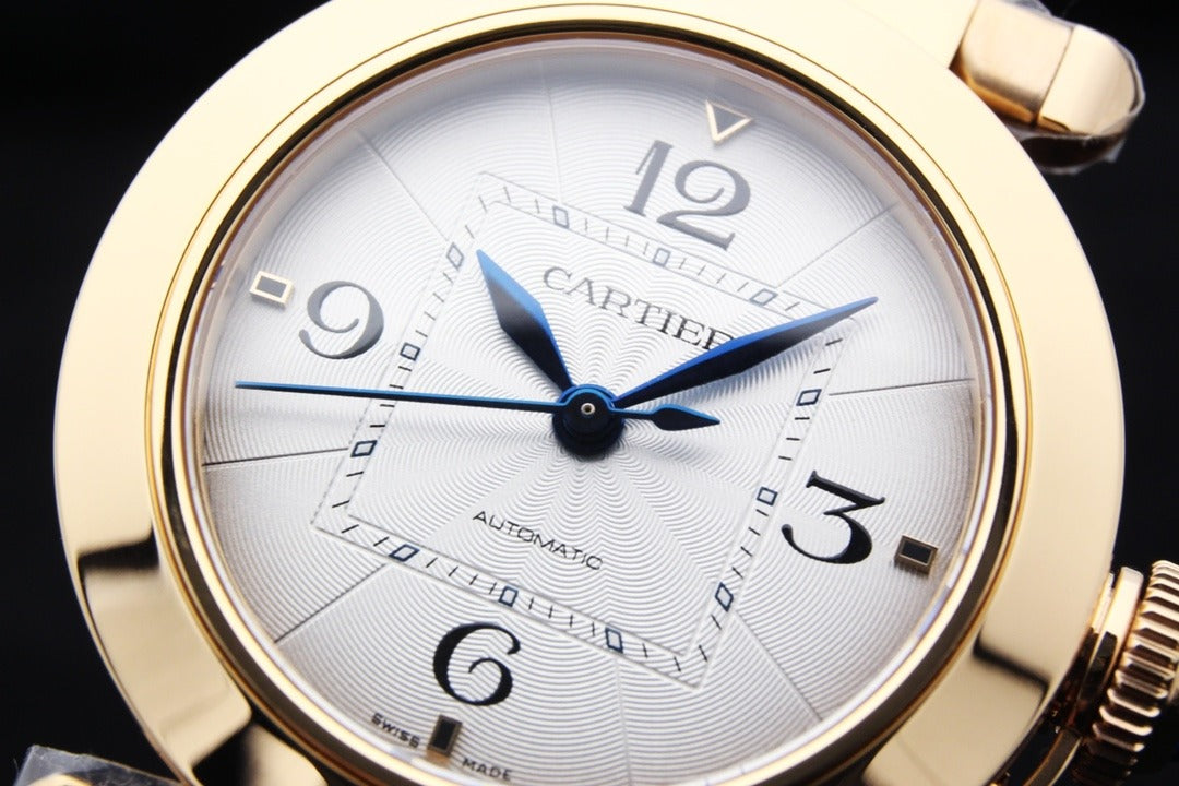 Pasha de Cartier 41 mm  oro amarillo de 18 quilates