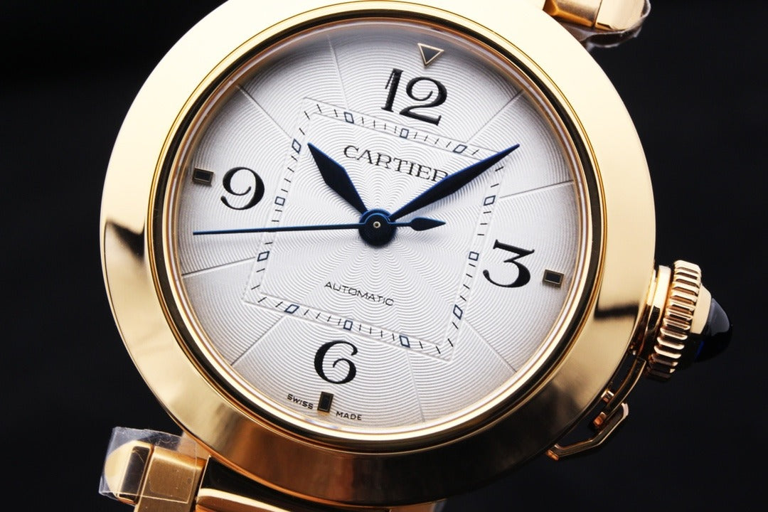 Pasha de Cartier 41 mm  oro amarillo de 18 quilates