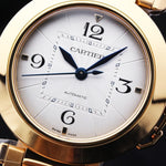 Pasha de Cartier 41 mm  oro amarillo de 18 quilates