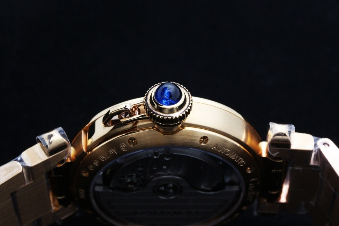 Pasha de Cartier 41 mm  oro amarillo de 18 quilates