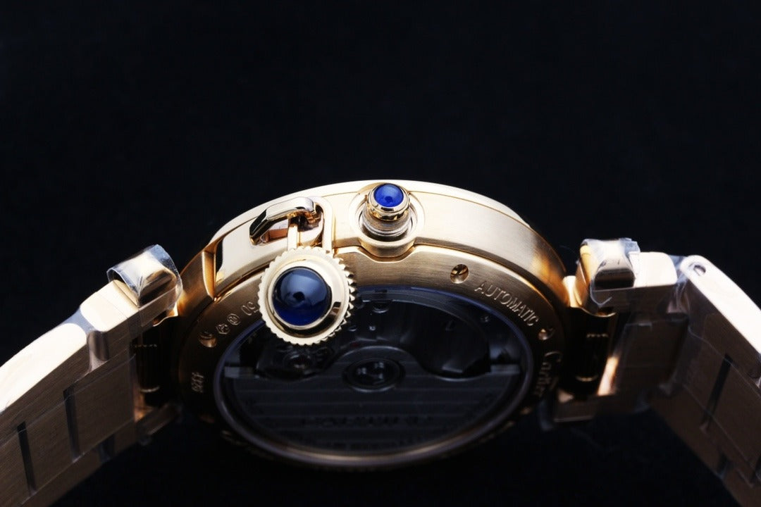 Pasha de Cartier 41 mm  oro amarillo de 18 quilates
