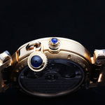 Pasha de Cartier 41 mm  oro amarillo de 18 quilates