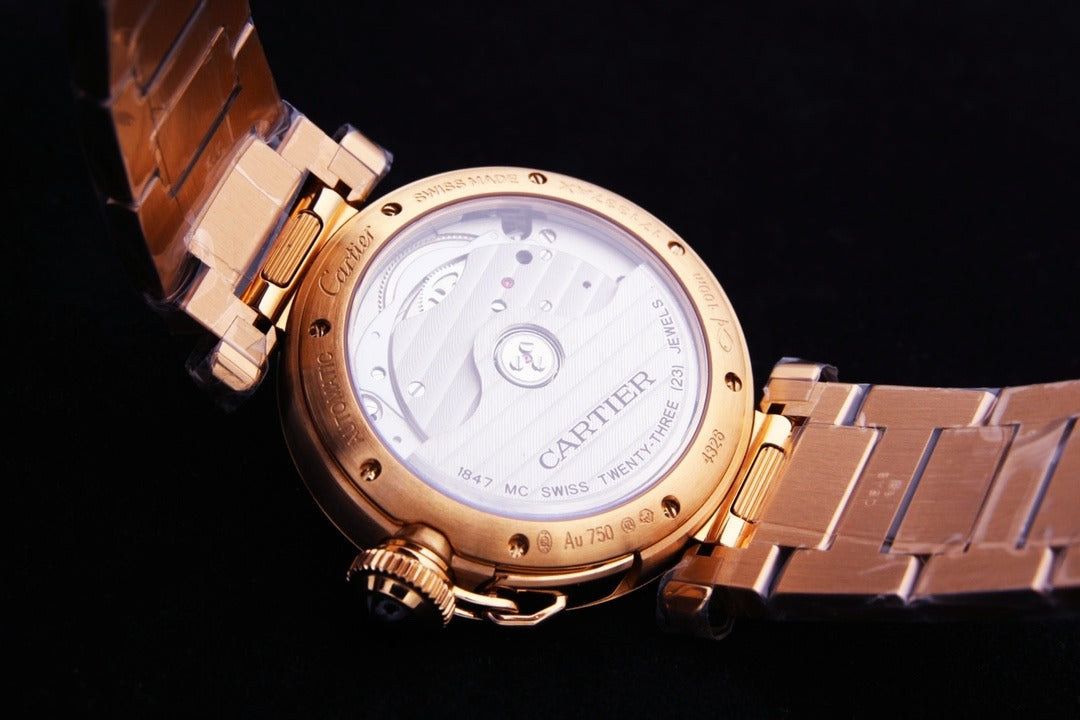 Pasha de Cartier 41 mm  oro amarillo de 18 quilates