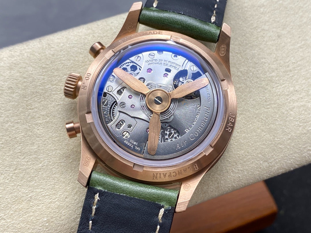 Blancpain Command FlyGreen Chronograph 36.2 Mm Air
