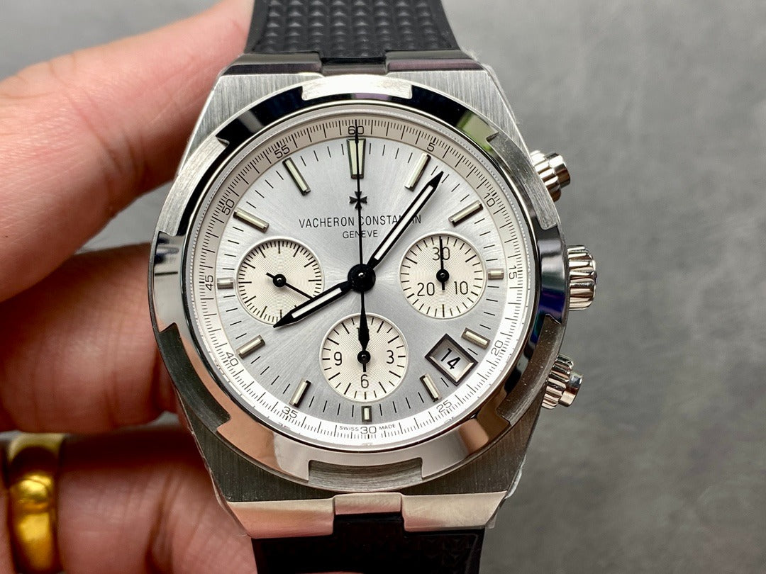 Vacheron Constantin Overseas Chronograph Silver Dial
