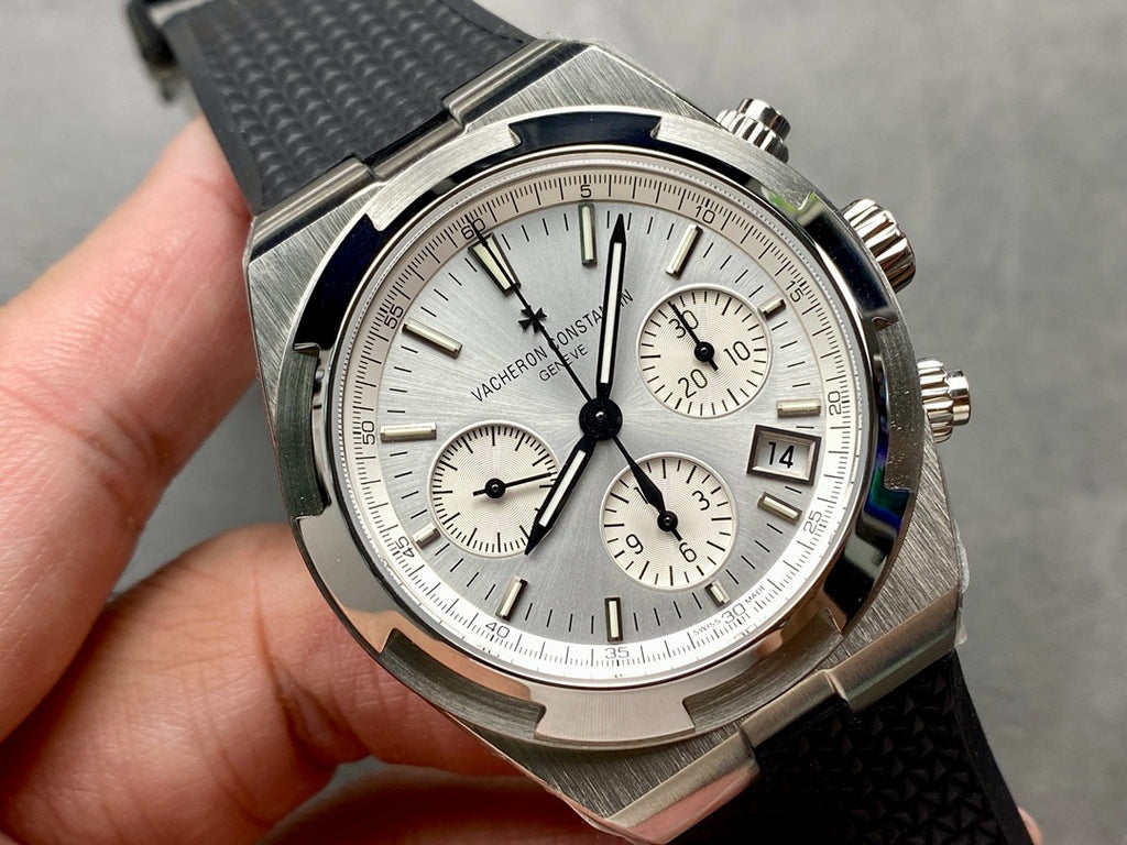 Vacheron Constantin Overseas Chronograph Silver Dial