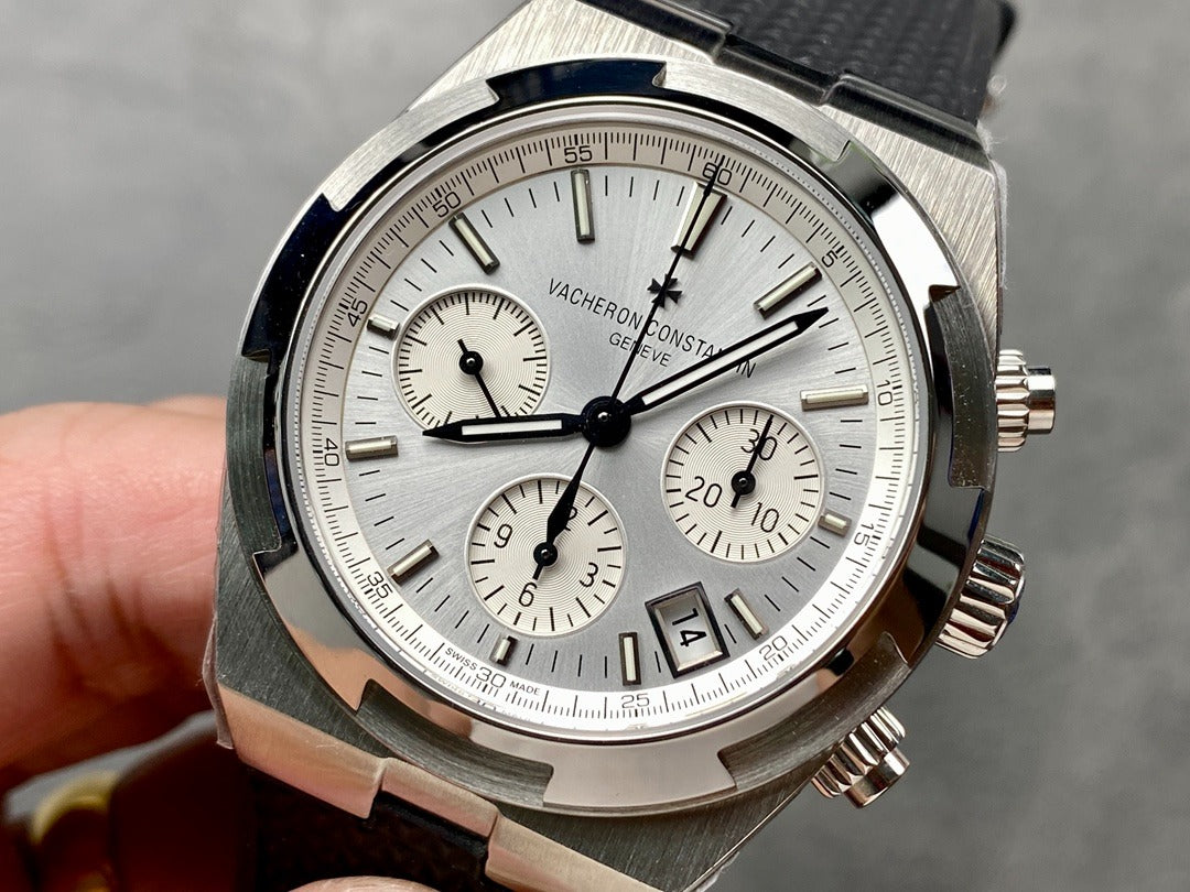 Vacheron Constantin Overseas Chronograph Silver Dial