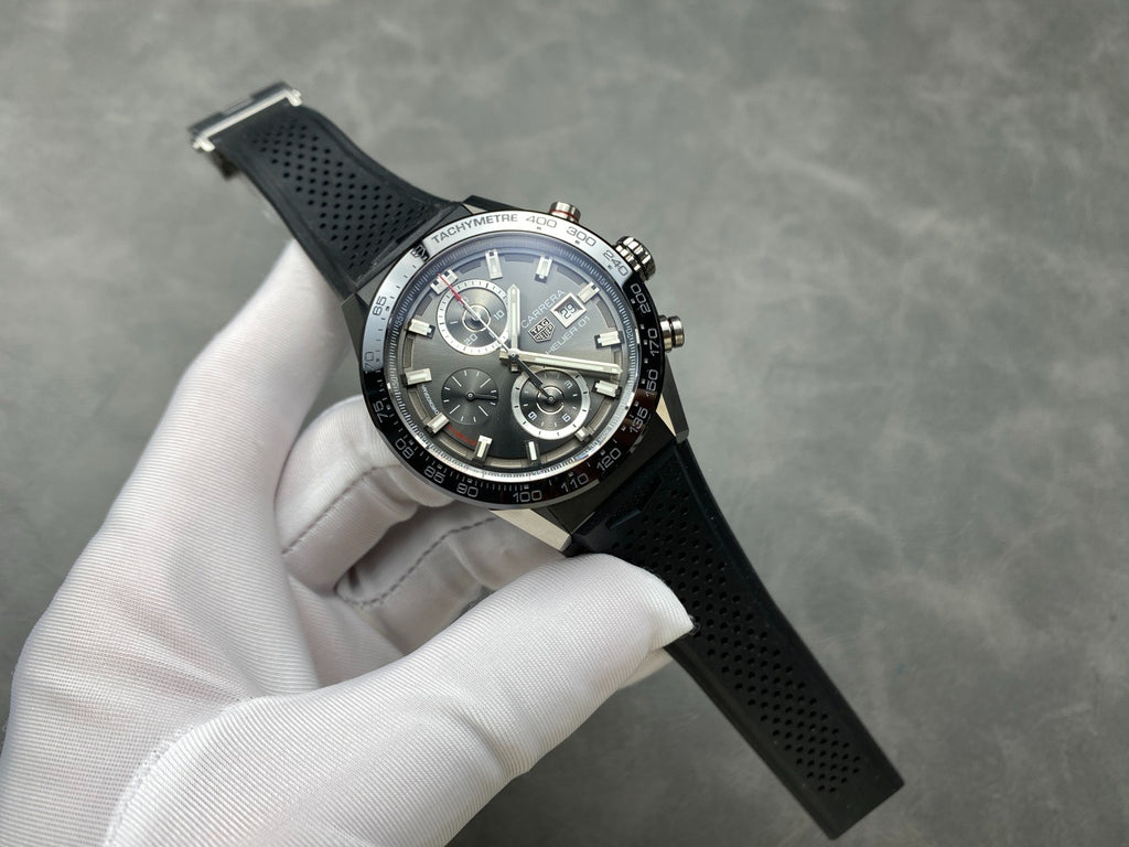 TAG Heuer Carrera MSP30024, 43 mm, Acero y cerámica CAR201W.FT6095