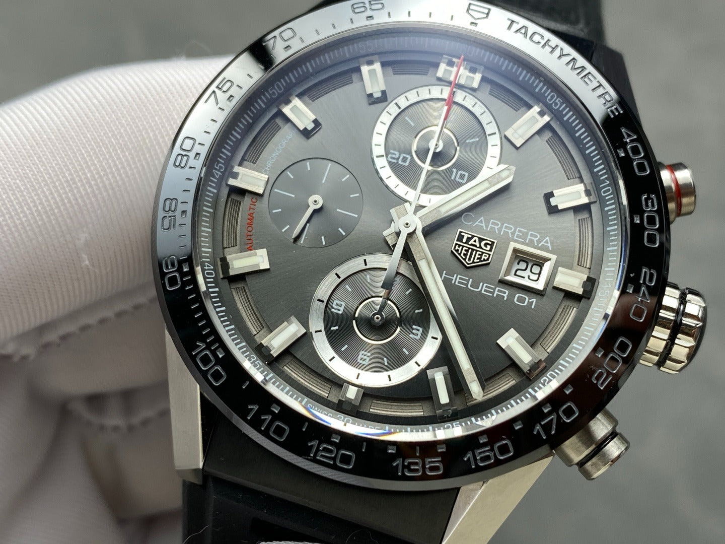 TAG Heuer Carrera MSP30024, 43 mm, Acero y cerámica CAR201W.FT6095