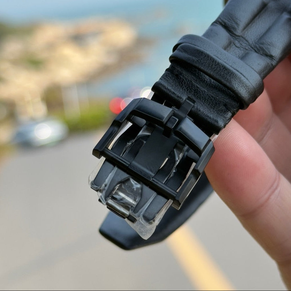 Roger Dubuis Excalibur White gold mechanical watch 42MM.Skeleton Flying Tourbillon Excalibur