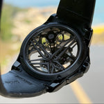 Roger Dubuis Excalibur White gold mechanical watch 42MM.Skeleton Flying Tourbillon Excalibur