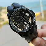 Roger Dubuis Excalibur White gold mechanical watch 42MM.Skeleton Flying Tourbillon Excalibur