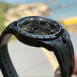 Roger Dubuis Excalibur White gold mechanical watch 42MM.Skeleton Flying Tourbillon Excalibur