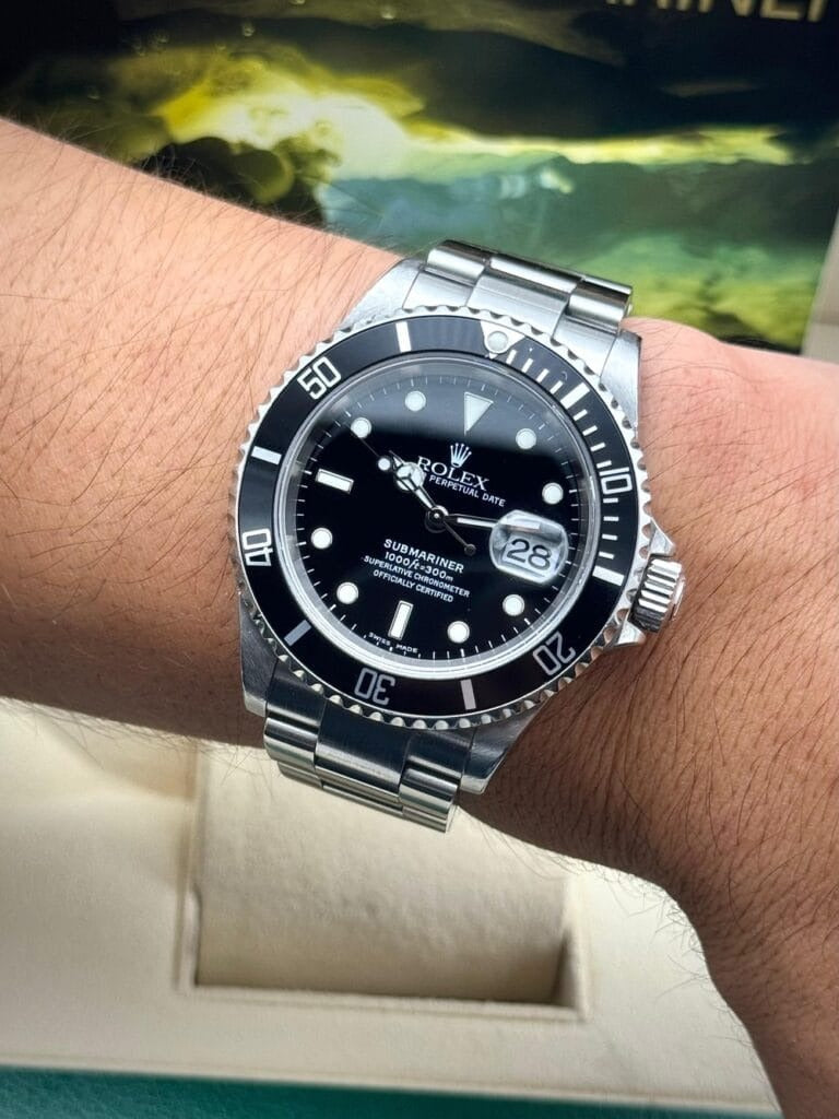Rolex Submariner Date 16610 “Old School Ghost” – Automático, Año 2005