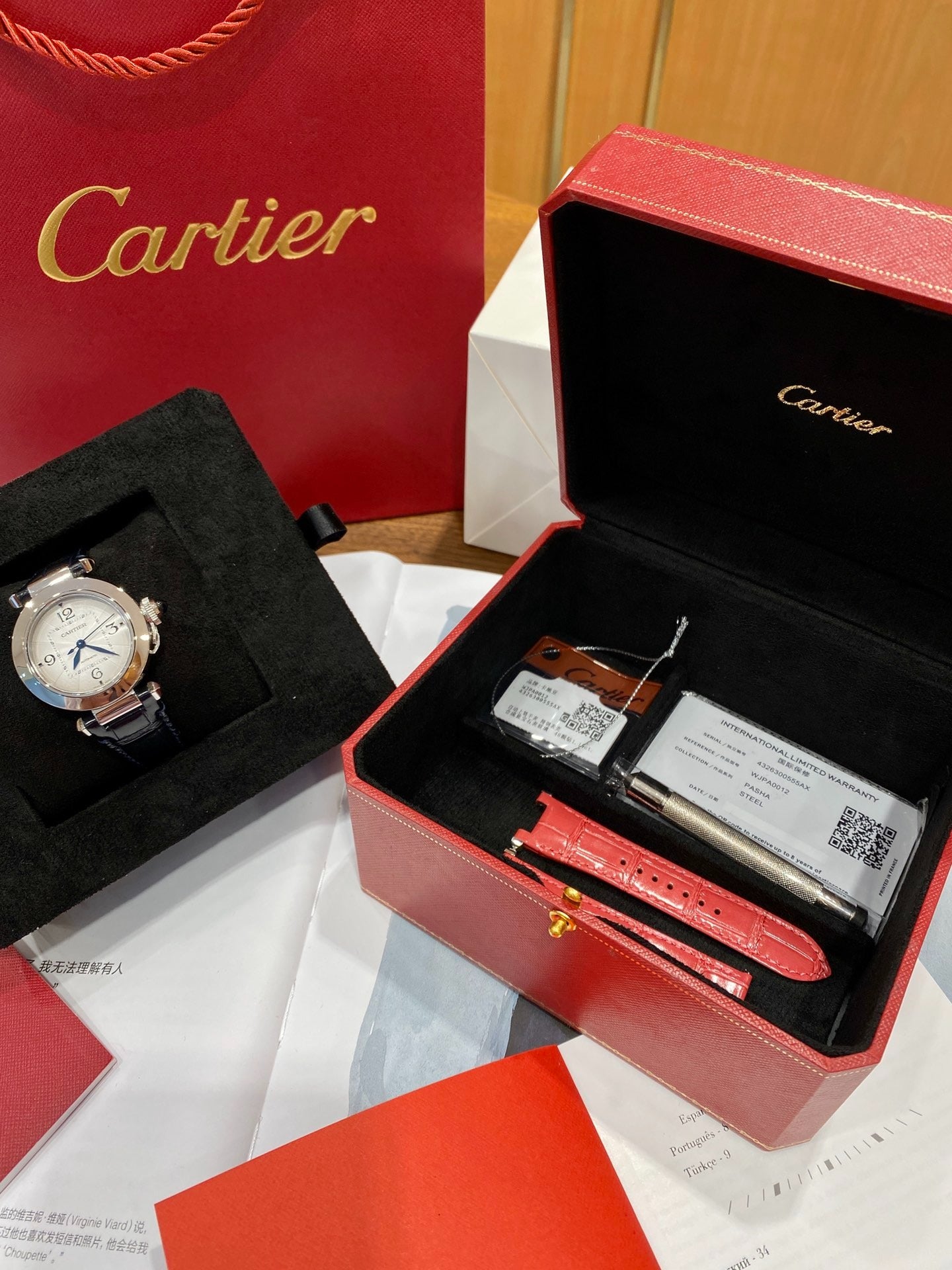 Cartier Pasha WSPA0012