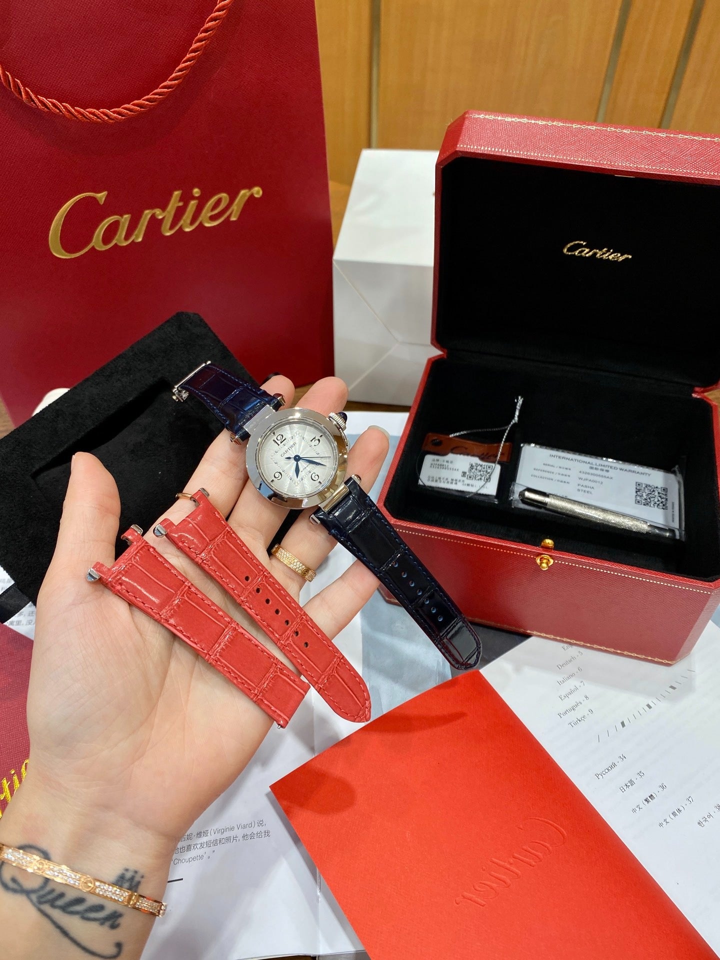 Cartier Pasha WSPA0012