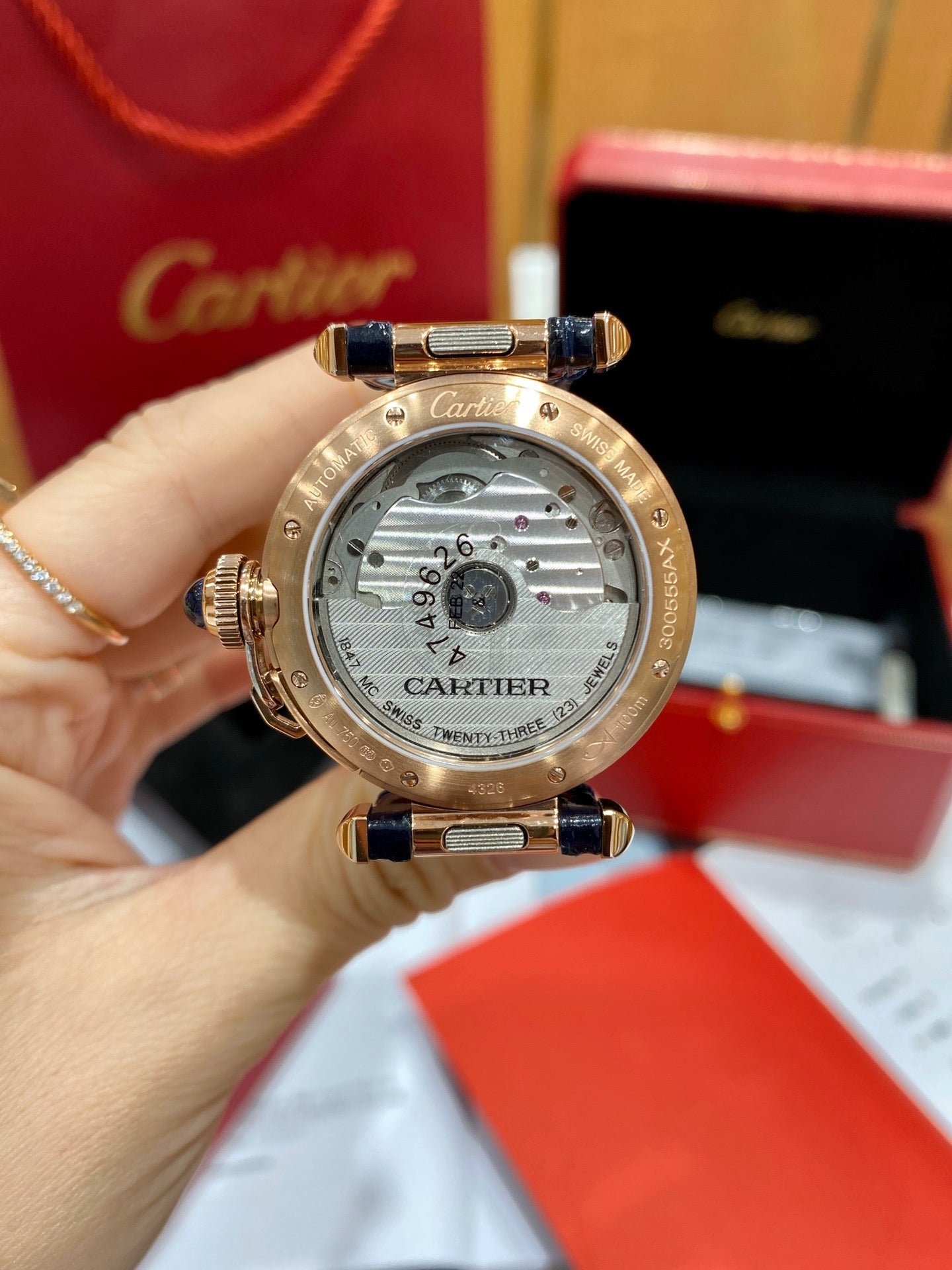 Cartier Pasha Automatic Dial 35mm WGPA0014