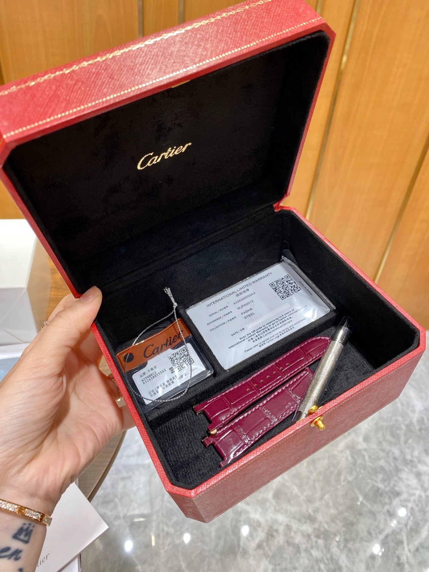 Cartier Pasha Automatic Dial 35mm WGPA0014