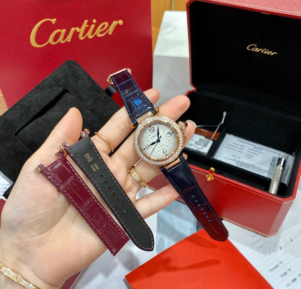 Cartier Pasha Automatic Dial 35mm WGPA0014
