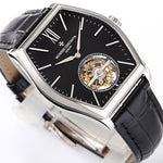 Vacheron Constantin Malta Malte Tourbillon Esfera negra en acero