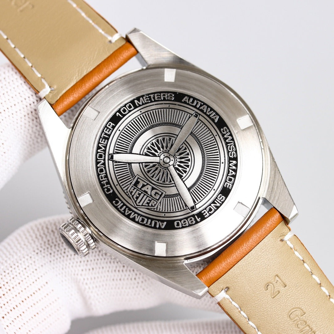 TAG Heuer Autavia Chronometer 42mm Rare Discontinued Full Set