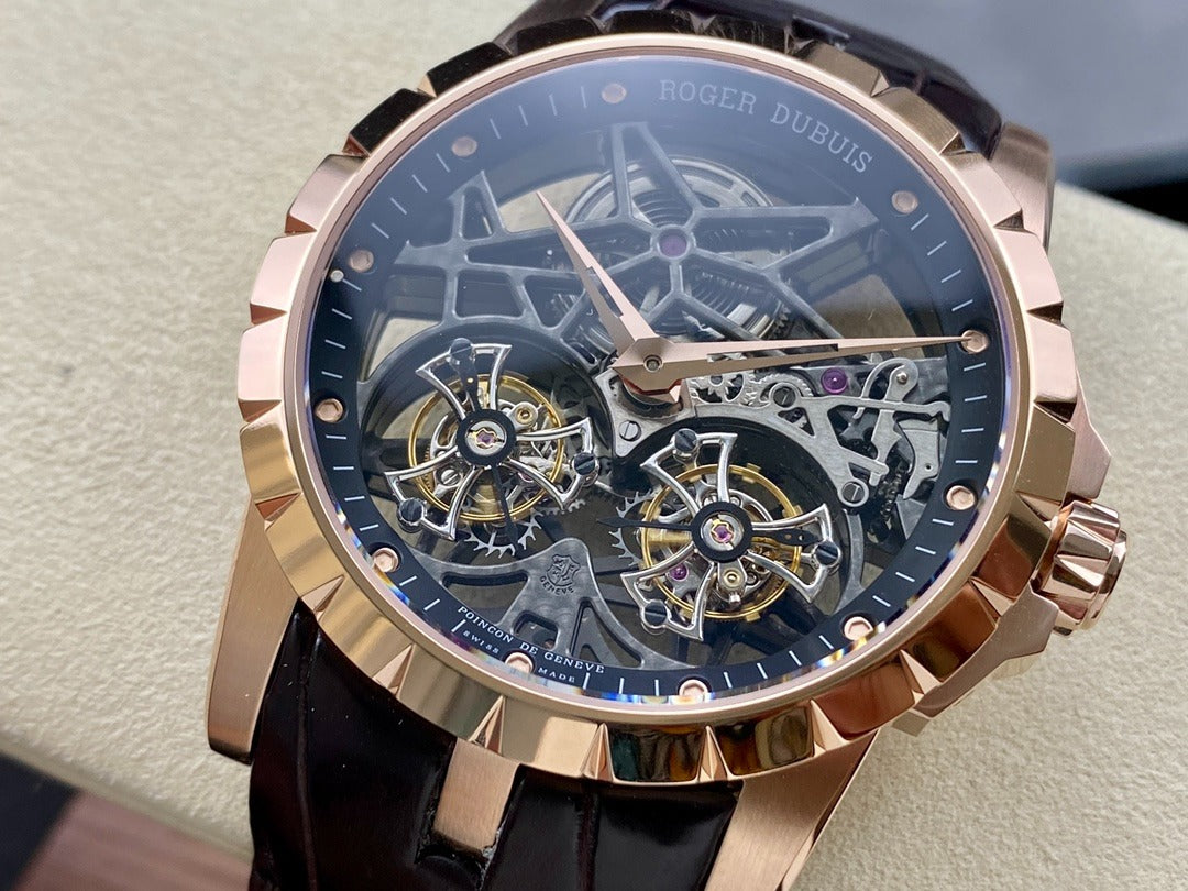 Roger Dubuis Excalibur Doble Tourbillon Skeleton