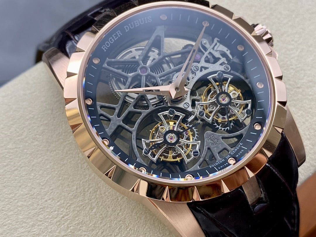 Roger Dubuis Excalibur Doble Tourbillon Skeleton