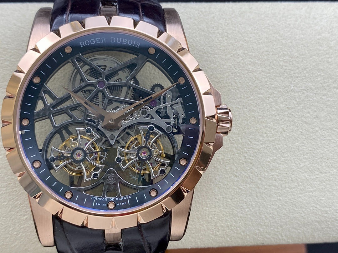Roger Dubuis Excalibur Doble Tourbillon Skeleton