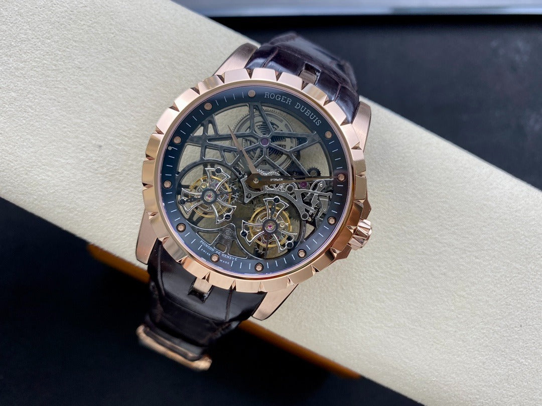 Roger Dubuis Excalibur Doble Tourbillon Skeleton