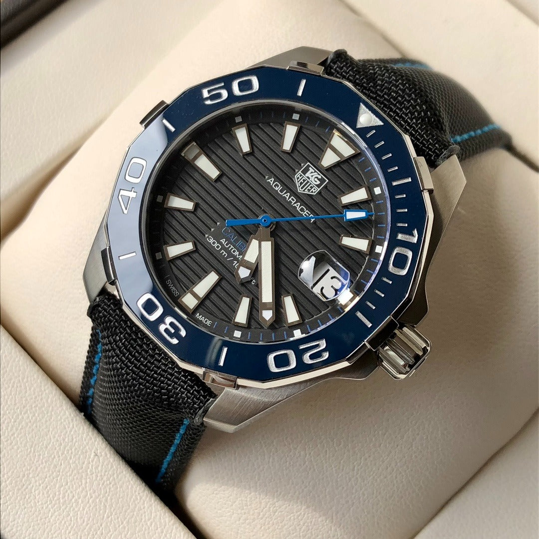 TAG Heuer Aquaracer 300M Calibre 5 Automatic Steel 43mm Box&Papers WAY201C.FC6395