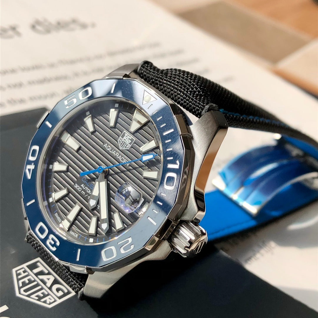 TAG Heuer Aquaracer 300M Calibre 5 Automatic Steel 43mm Box&Papers WAY201C.FC6395