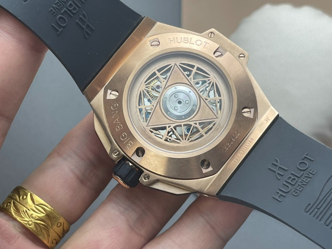 Hublot Big Bang Sang Bleu Reloj II King Gold White de 45 mm
