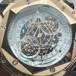 Hublot Big Bang Sang Bleu Reloj II King Gold White de 45 mm