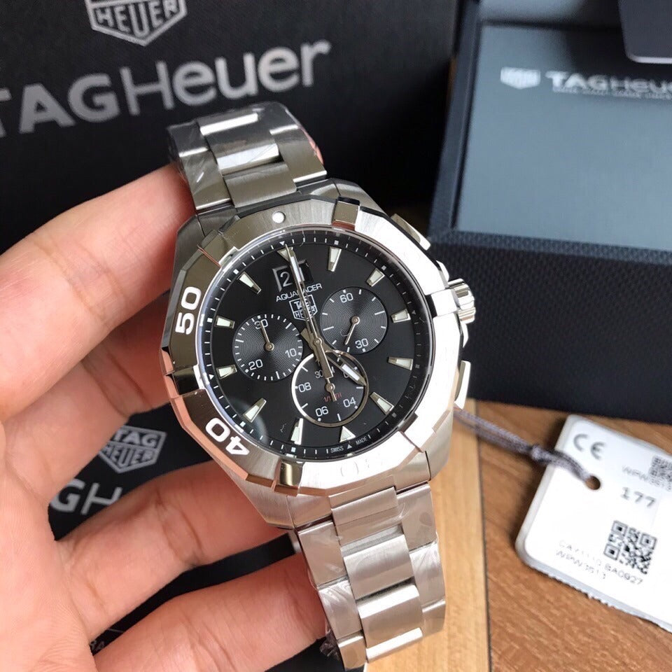 TAG Heuer Aquaracer Automático, 41 mm, Acero WAY211A.BA0928