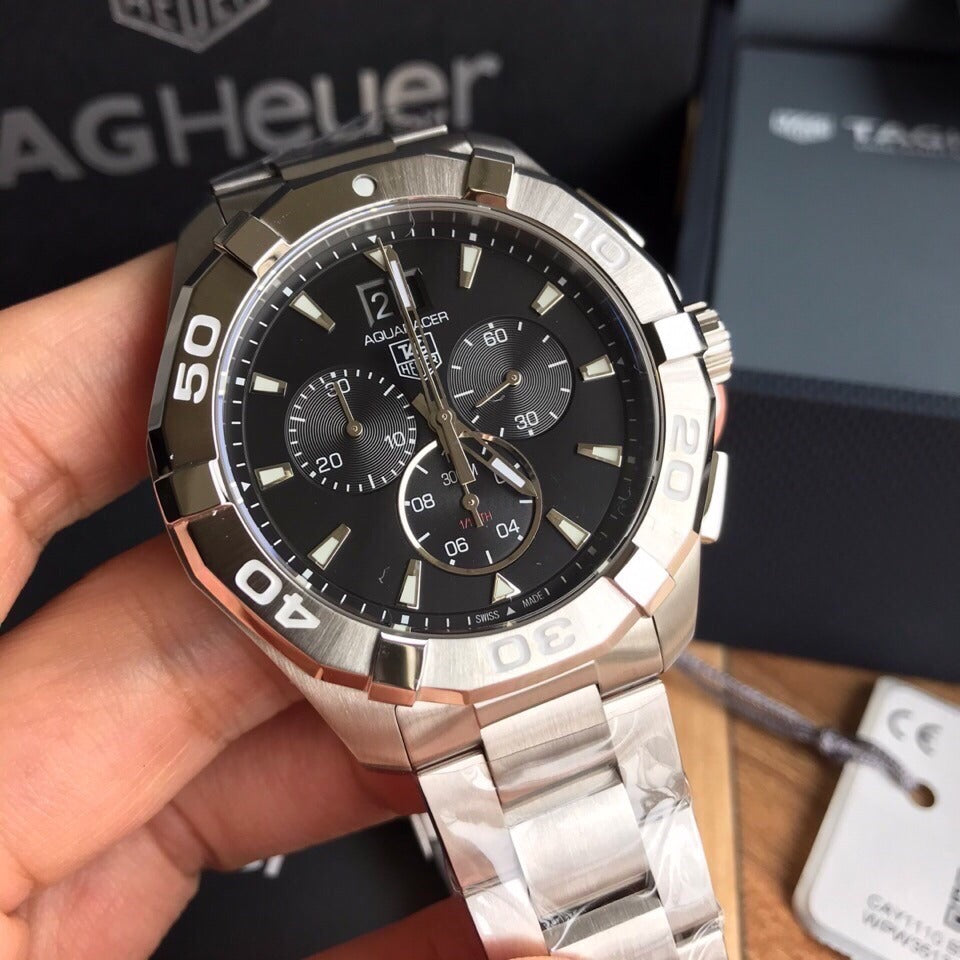 TAG Heuer Aquaracer Automático, 41 mm, Acero WAY211A.BA0928
