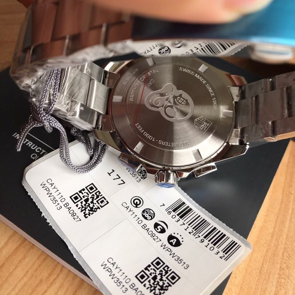 TAG Heuer Aquaracer Automático, 41 mm, Acero WAY211A.BA0928