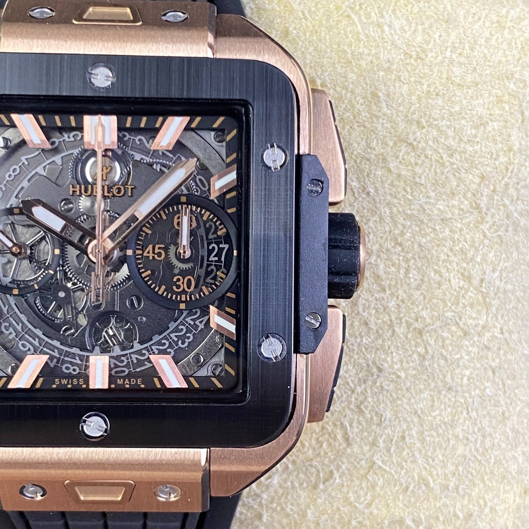 Hublot Square Bang Unico King Gold 42 mm