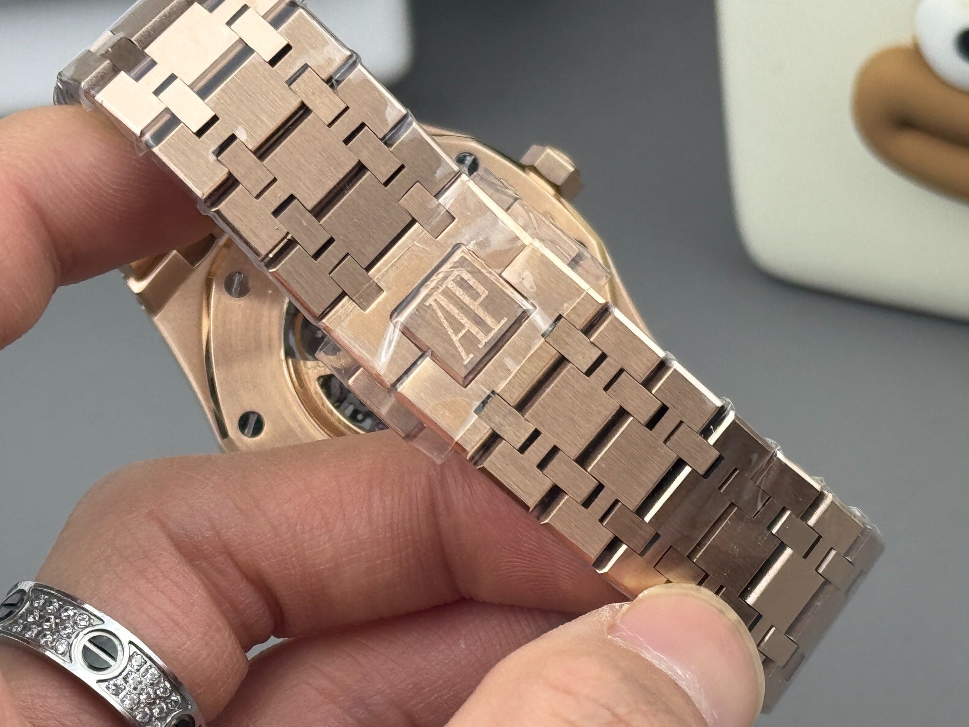 Audemars Piguet Royal Oak Double Balance Wheel Openworked Full Rose Gold with Skelton