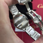 Cartier Ballon Bleu 42mm W69012Z4 Automático Acero Muy bueno