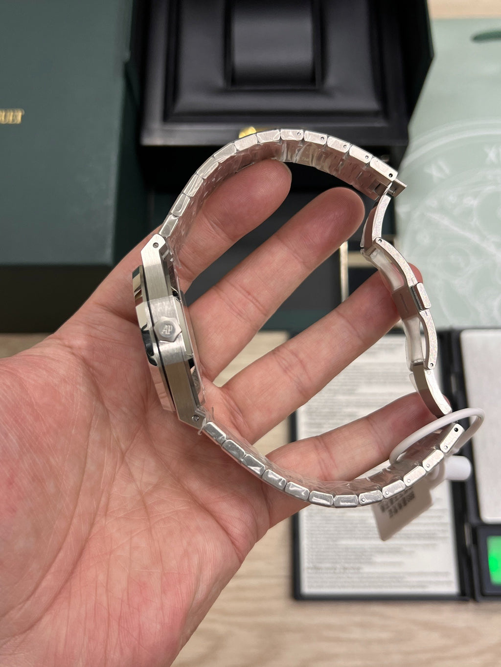 Audemars Piguet Royal Oak Tourbillon 26516PT Tourbillon Platinum Smoke Grey Dial 41 mm